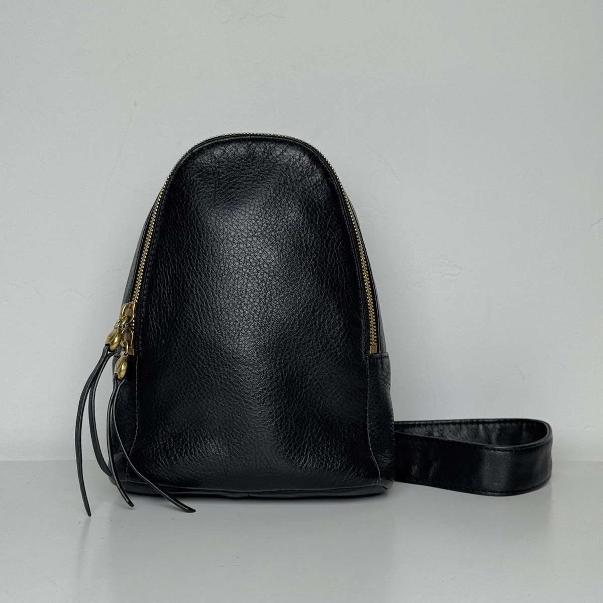 HOBO INTERNATIONAL BLACK BACKPACK LEATHER & NEOPRENE EUC Hobo Black Backpacks | Mercari main image 2
