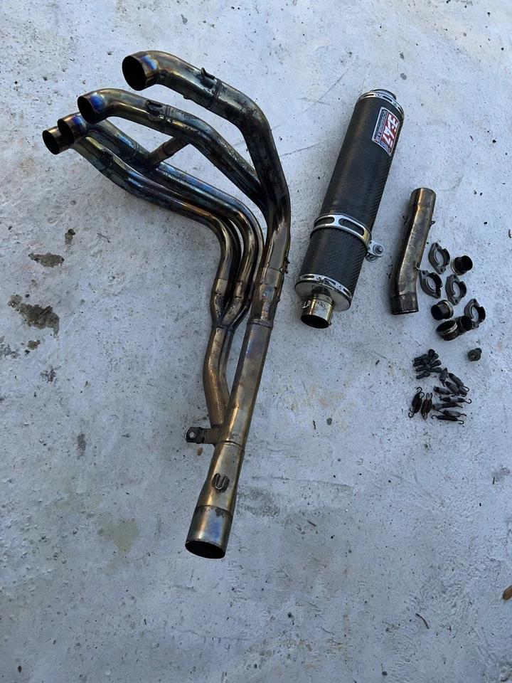 Silenciador de tubo de escape Suzuki GSXR 1300 HAYABUSA Busa Yoshimura 1999-2007 Foto 3 de 4