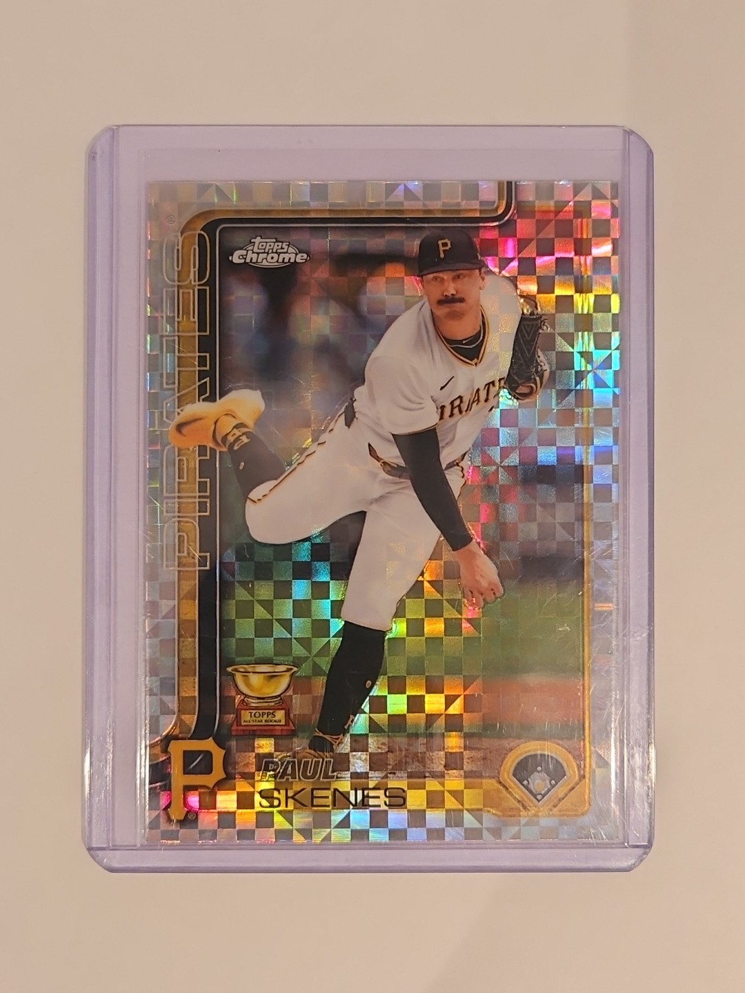 2025 Topps Chrome - Paul Skenes #300 X-Fractor
