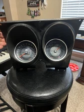 1968 PONTIAC FIREBIRD 16O MPH SPEEDOMETER ,FUEL GAUGE CLUSTER OEM