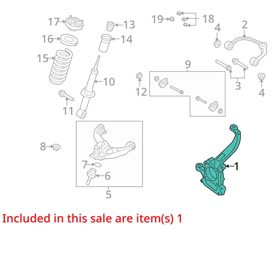 2009-2009 Ford F-150 Drivers junta do eixo dianteiro fabricante de equipamento original DHXVH - Imagem 2 de 3