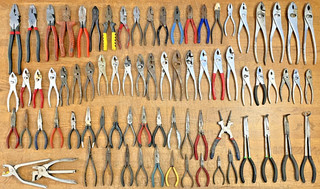 Lot of (76) Pliers Tools Linesman Needle Nose Slip Joint Duck Bill & More
