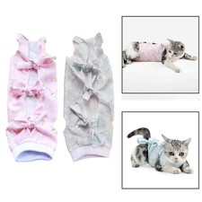 Traje de recuperación para gatos ropa anti lamidas para después de la cirugía cachorro gatos gatitos