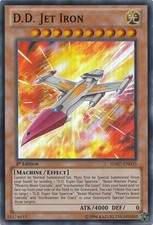 D.D. Jet Iron - HA07-EN035 - Super Rare - 1st Edition - Damaged