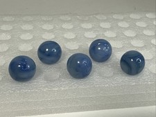 123 Awesome Lot Of 5 Vintage Alley Agate Swirl Marbles