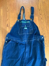 Liberty Denim Overalls 50x32 Men Carpenter Bib Blue Work Farm Outdoor NWT