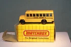 47 1980s International School Bus Matchbox Lesney Made in Macau With Box