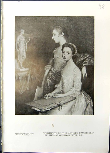 Old Caroline Duchess Richmond Studio 1911 Artist Daughters Gainsborou 20th