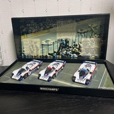 Minichamps 1:43 Porsche 956L 1982 Le Mans 24H Winner 3-Car Set
