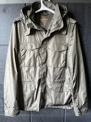 Aspesi Army Jacket M65 ASPESI M65 Field Jacket, Navy, Size M