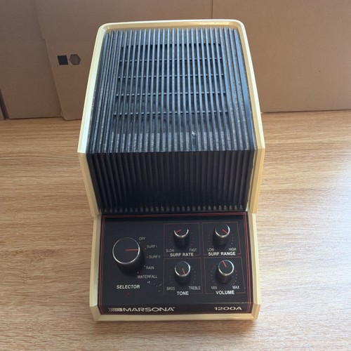 Vintage Marsona 1200A Sound Conditioner Machine Analog Sleep White Noise Working