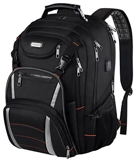 18.4 Inch Laptop Backpack,Extra Large Travel Backpack with 18.4inch Blackgrey