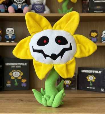 Undertale Flowey Plush Toy Evil Flower Game Character Stuffed Plushie Doll Gift