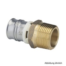 Alpex Übergang mit Außengewinde Messing, 26 mm x R 1"