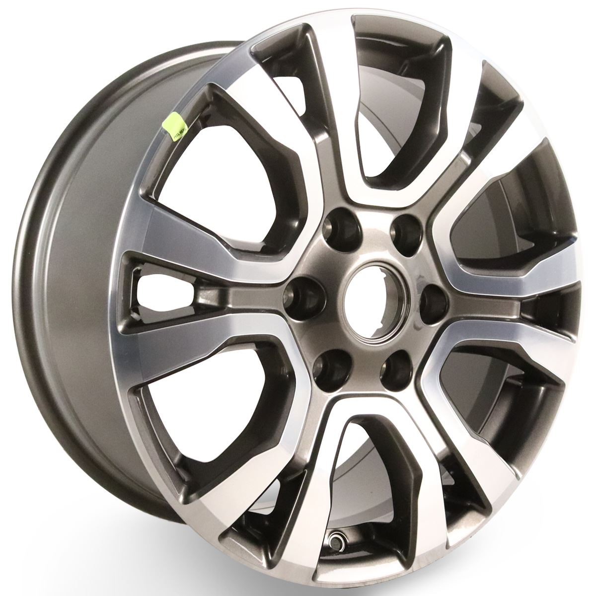 Jante en alliage 18 premium style Arctic Grey Machined avec branches dédoublées haut de gamme
