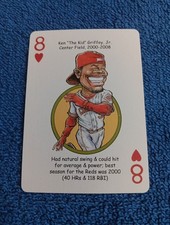 Ken Griffey Jr. Card Cincinnati Reds Hero Decks Playing Card Baseball Card HOF
