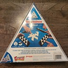Pressman Tri-Ominos Deluxe Edition Triangle Triangular Tiles with Brass Spinners — photo 2