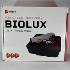 LifePro Wellness Recovery Biolux Light Therapy Wand With User Manual  Case New