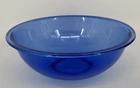 VINTAGE PYREX 20 4.0 LITER Cobalt CLEAR Blue GLASS Mixing Bowl