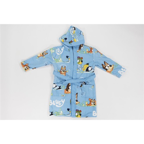 Bluey Set da Bagno per Bambini Accappatoio Asciugamano e Guanto da Lavaggio - Foto 4 di 24