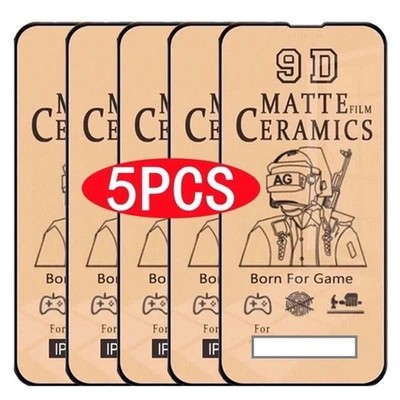 5x MATTE Ceramic Screen Protectors for Samsung A33 5G, A31, A32 4G, A22 4G, M32,