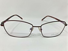 Emil K Eyeglasses Frames Germany 64139-380 56-16-140 Red Full Rim -809