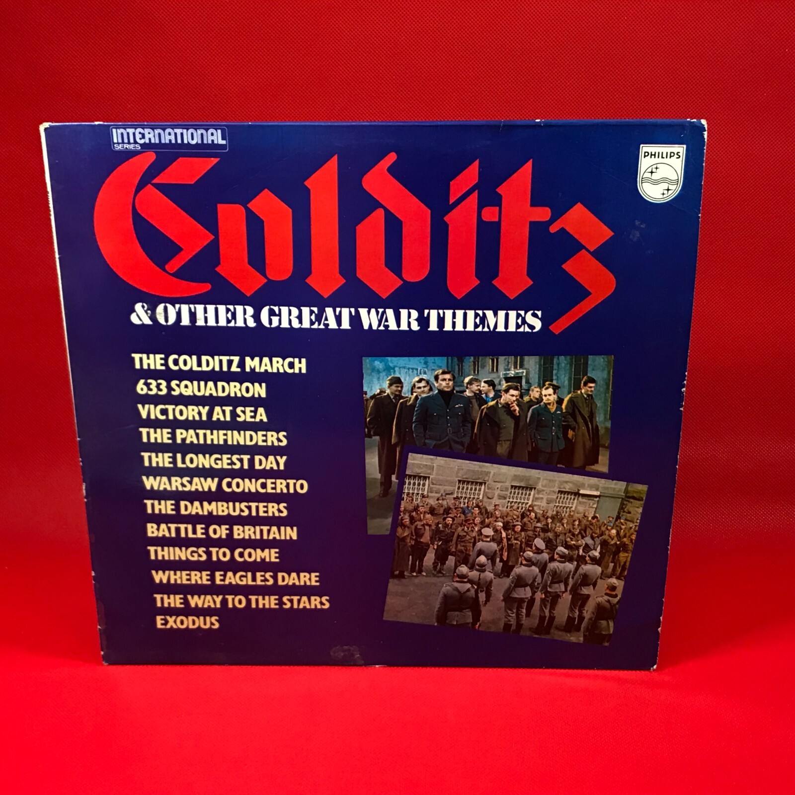 VARIOUS Colditz & Other Great War Themes 1972 UK vinyl LP TV series Dambusters B