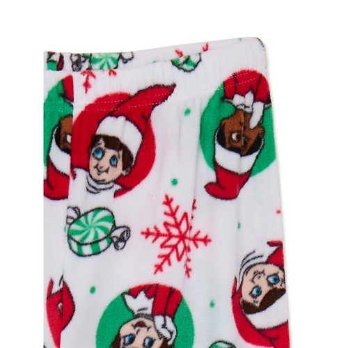 Elf on the Shelf Christmas Holiday Baby and Kids Unisex 1 or 2 Piece Pajamas - Picture 9 of 10
