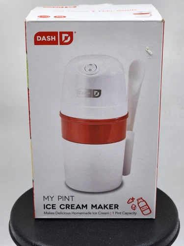 Dash My Pint Ice Cream Maker Red Makes 1 Pint Brand New In Box RED
