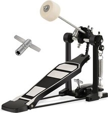 Single Bass Drum Pedal Single Pedal for Drum Set Kit and Electronic Drums S...
