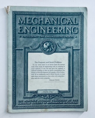 VTG Mechanical Engineering Journal June 1924 Aerial Bombing No Label