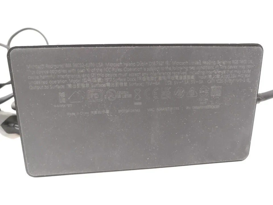 Original Microsoft 1917 Dockingstation USB C für Surface Pro Book ohne Netzteil - Bild 2 von 4