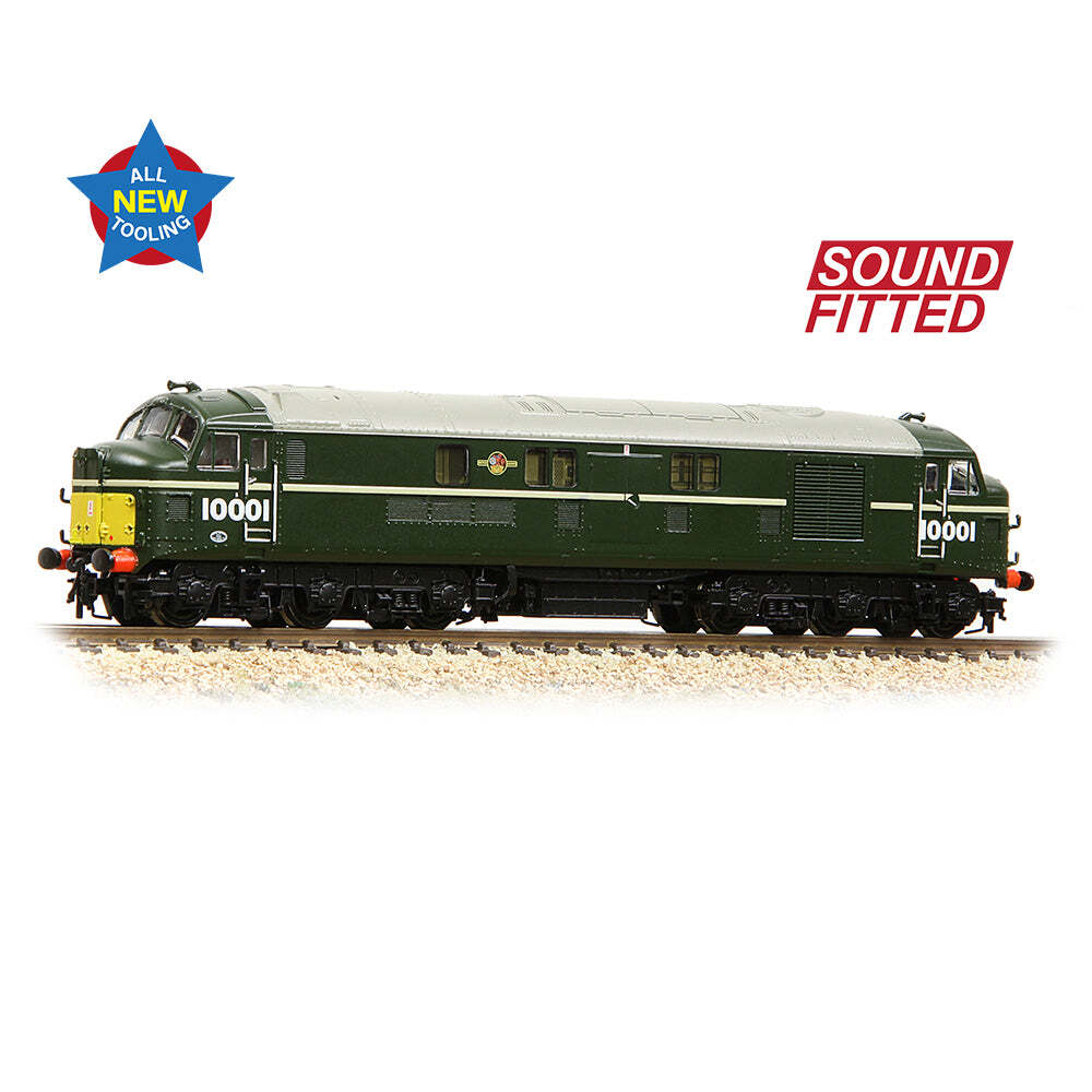 Graham Farish 372-918SF N Gauge LMS 10001 BR Green (SYP) DCC SOUND