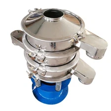 15.7" Dia. Stainless Steel Vibrating Screen with Two Layers Screen 30 & 70 Mesh