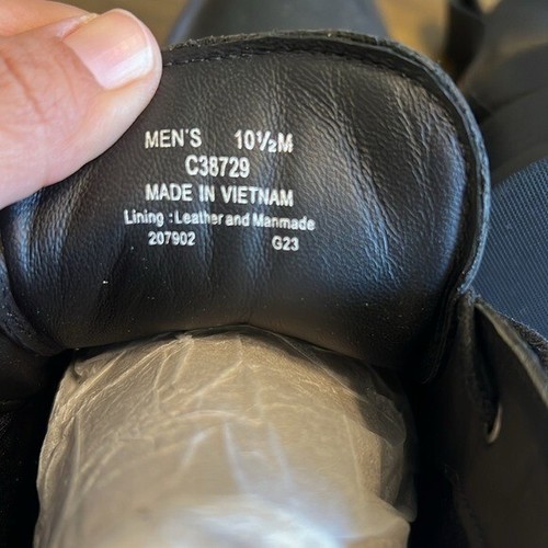 Cole Haan Men's Hawthorne Chukka Boot Black Black WR Leather C38729 10 1/2 - Picture 7 of 8