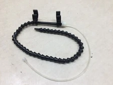 Loc-Line 1/4" Hose Nozzle Flex Fittings Clamp Adapter Black Flex length 23"