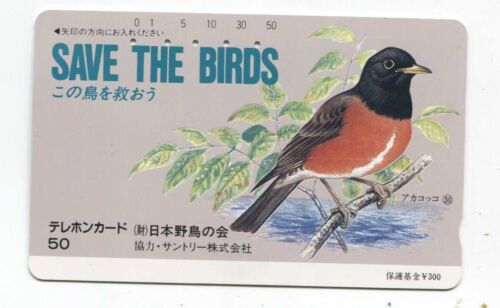 1  Japan TK -  SAVE THE BIRDS - Serie - - Zdjęcie 1 z 1