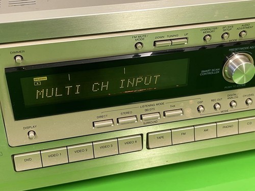 Onkyo TX-DS777 AV Audio Video Receiver Home AM FM Stereo Amplifier Fully Working - Picture 4 of 12