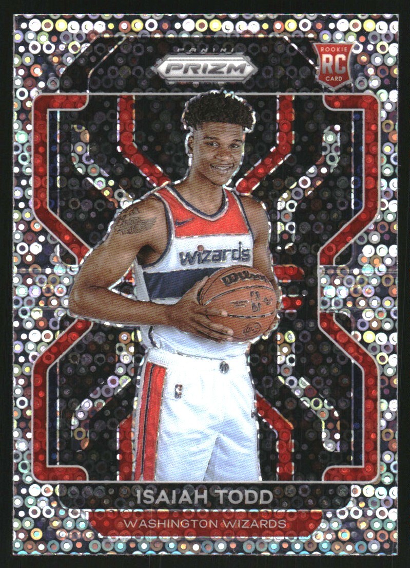 2021-22 Panini Prizm Prizms Fast Break #299 Isaiah Todd