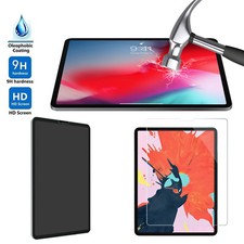 Tempered Glass Screen Protector iPad Pro 12.9 inch 2021 2020 Anti-Fingerprint