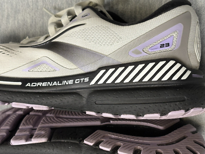 Brooks Adrenaline GTS 23‎ Mens 11 B Gray Purple Running Shoes 1203811B039 Brooks 1203811B039 Adrenaline GTS 23 Stability Running  main image 4