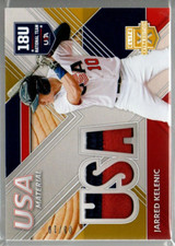 2020 Elite Extra Edition USA Materials Gold #29 Jarred Kelenic /10 