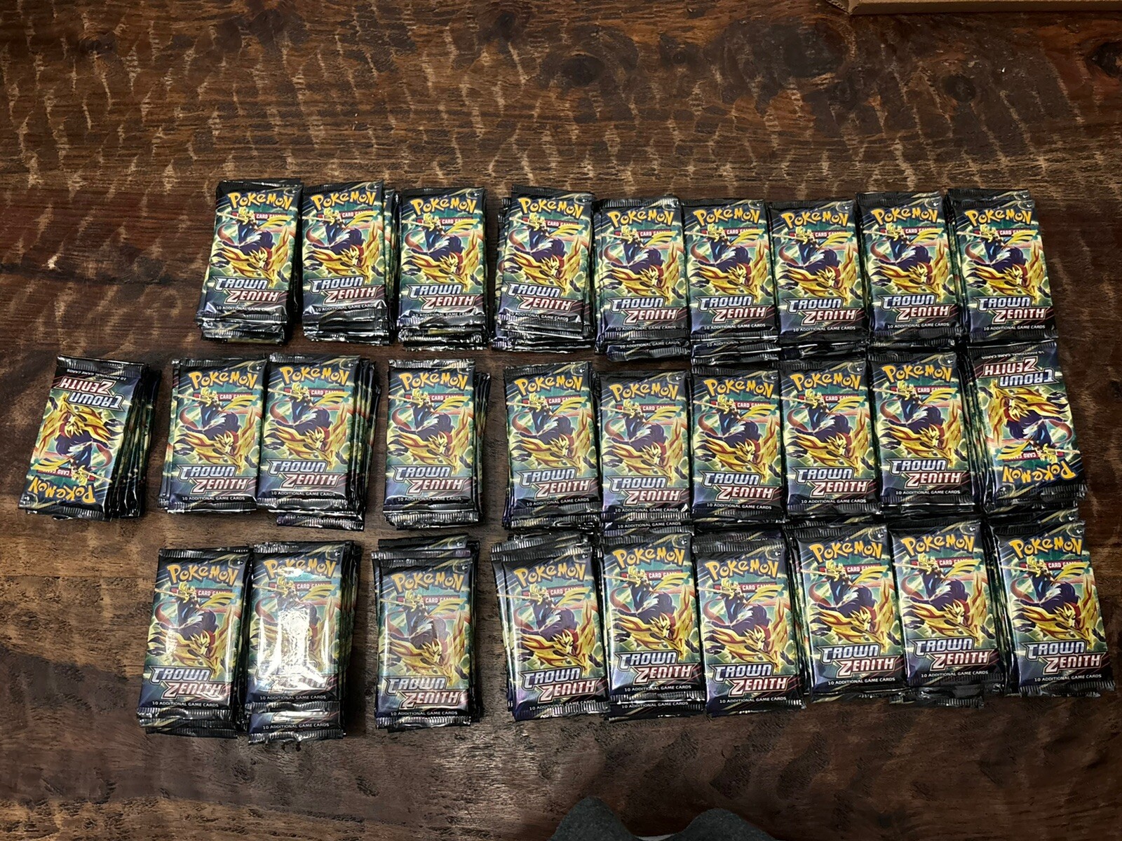 Pokemon Lot ×280 TCG Crown Zenith Booster Packs 280 Packs Total