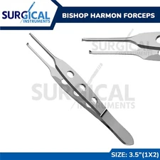Bishop Harmon Micro Tissue Forceps Surgical Instruments Stainless German Grade