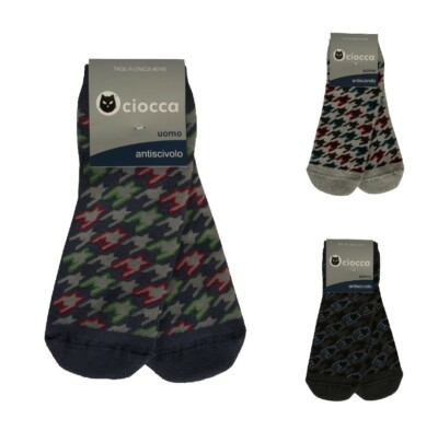 A pair of socks CIOCCA low short men's socks non-slip non-slip socks article TU4