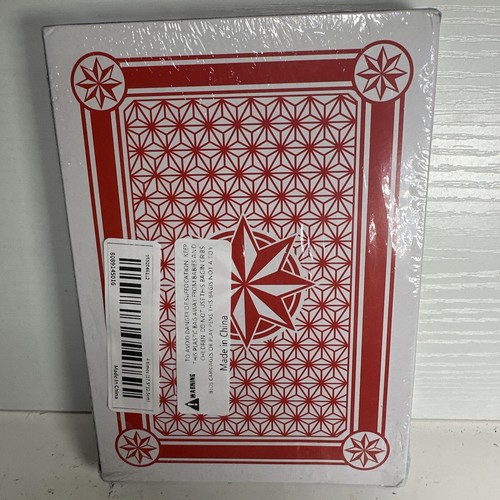 GIGANTE PLÁSTICO RECUBIERTO 5" X 7" CARTAS DE JUEGO - NUEVO - Imagen 2 de 4
