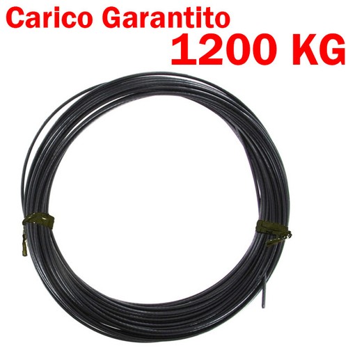 Cavo 2x10 Cavo In Fune Metallica Rivestita Vinile 7x7 – Diametri 1 - Foto 4