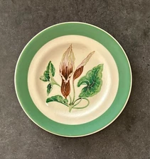 Vintage 30s Myott Molly O'Day Art Deco plate AC Williams Staffordshire England 