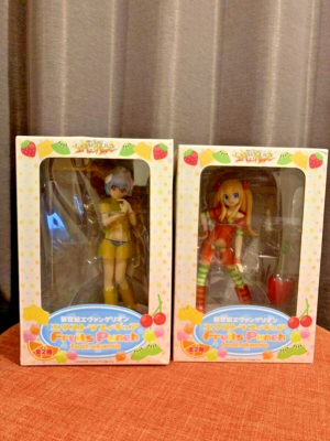 SEGA Evangelion Rei Ayanami & Asuka Langley Extra Figure Fruit