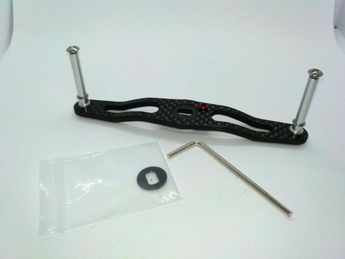 MANIGLIA CARBONIO 80-85-90-95-100 mm PER DAIWA/SHIMANO - Foto 28 di 38
